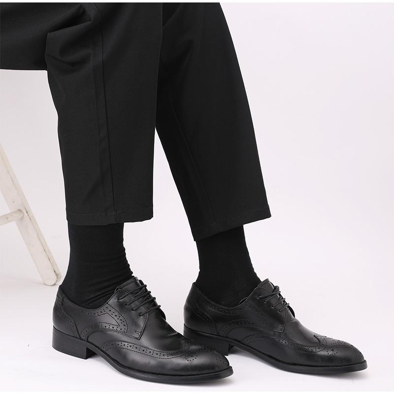 5 Pairs of Warm Stockings Fashionable High-quality Knitted Cotton Men's Socks Casual Business Socks The Same Socks for Men and Women