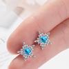 Lindon Fashion Jewelry Earring Five-pointed Women Stud Earrings Wedding Party Gifts