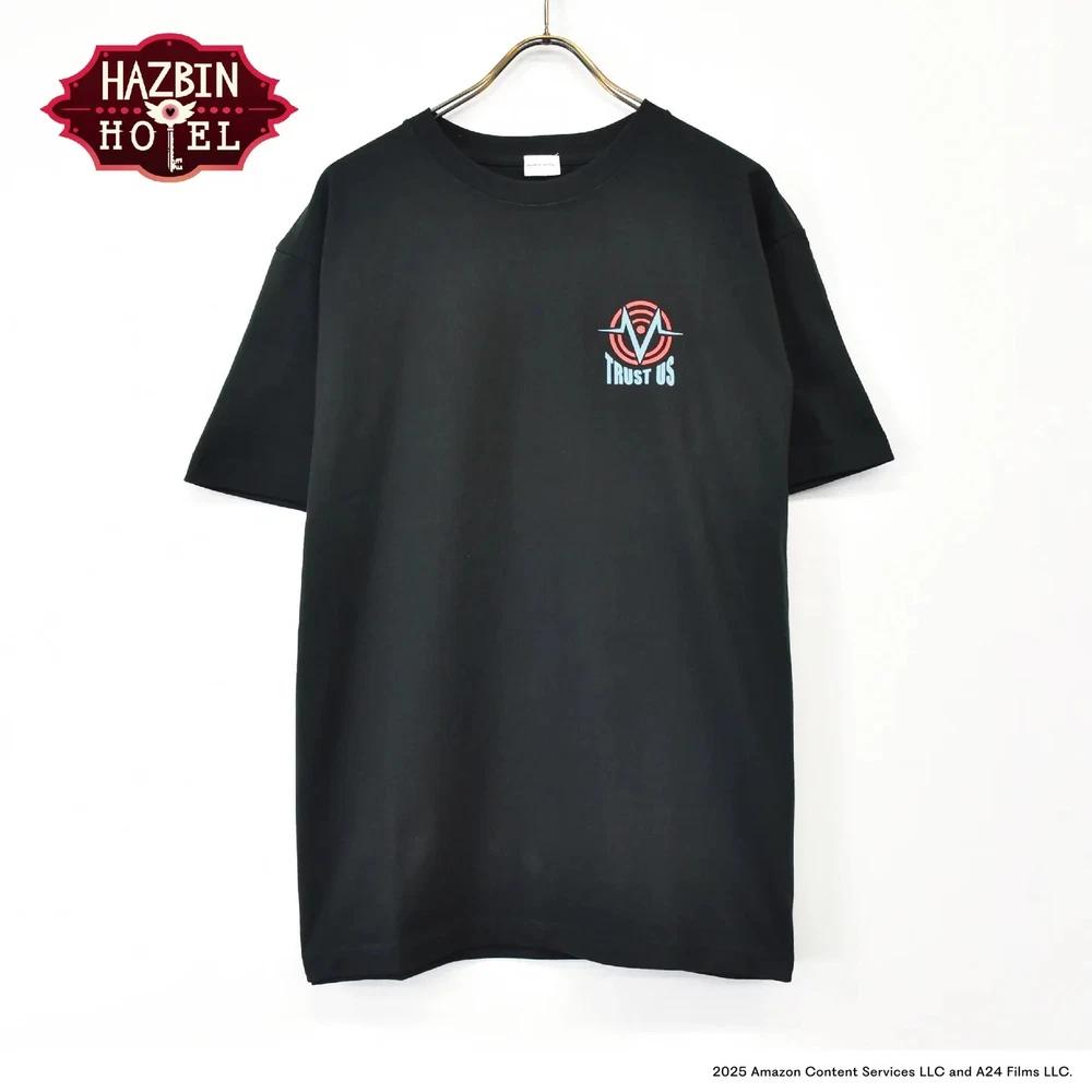 Hazbin Hotel Trust Us TShirt Black Black Balloon Market Japan New M