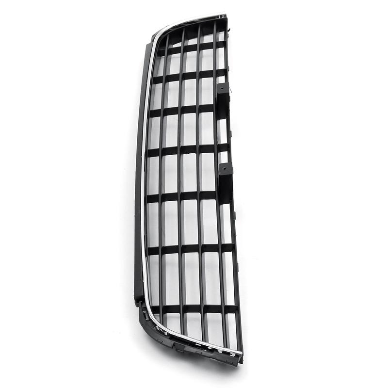 Car Front Lower Center Bumper Grille Panel Chrome Trim For VW GOLF MK6 2008 2009 2010 21011 2012 2013