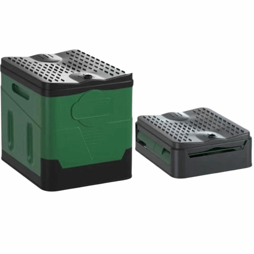 With Cover Portable Toilet Supports 150kg Camping Toilet Durable Folding Toilet  Car Travel