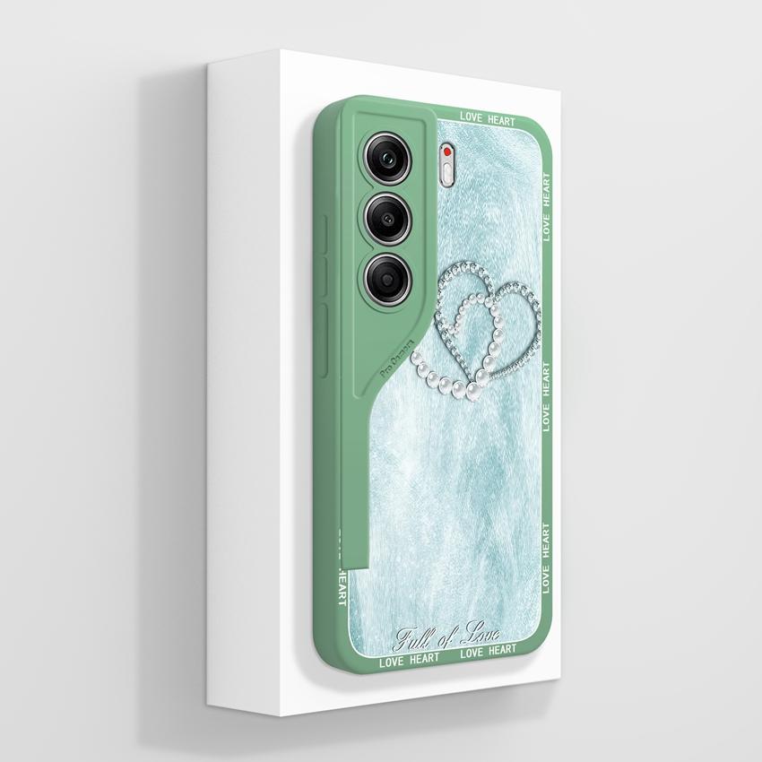 Coques For Tecno Camon 40 Pro 5G Cover Cases Fashion Graceful Flowers Patterns Smooth Liquid Silicone Anti Fall Protective Shell
