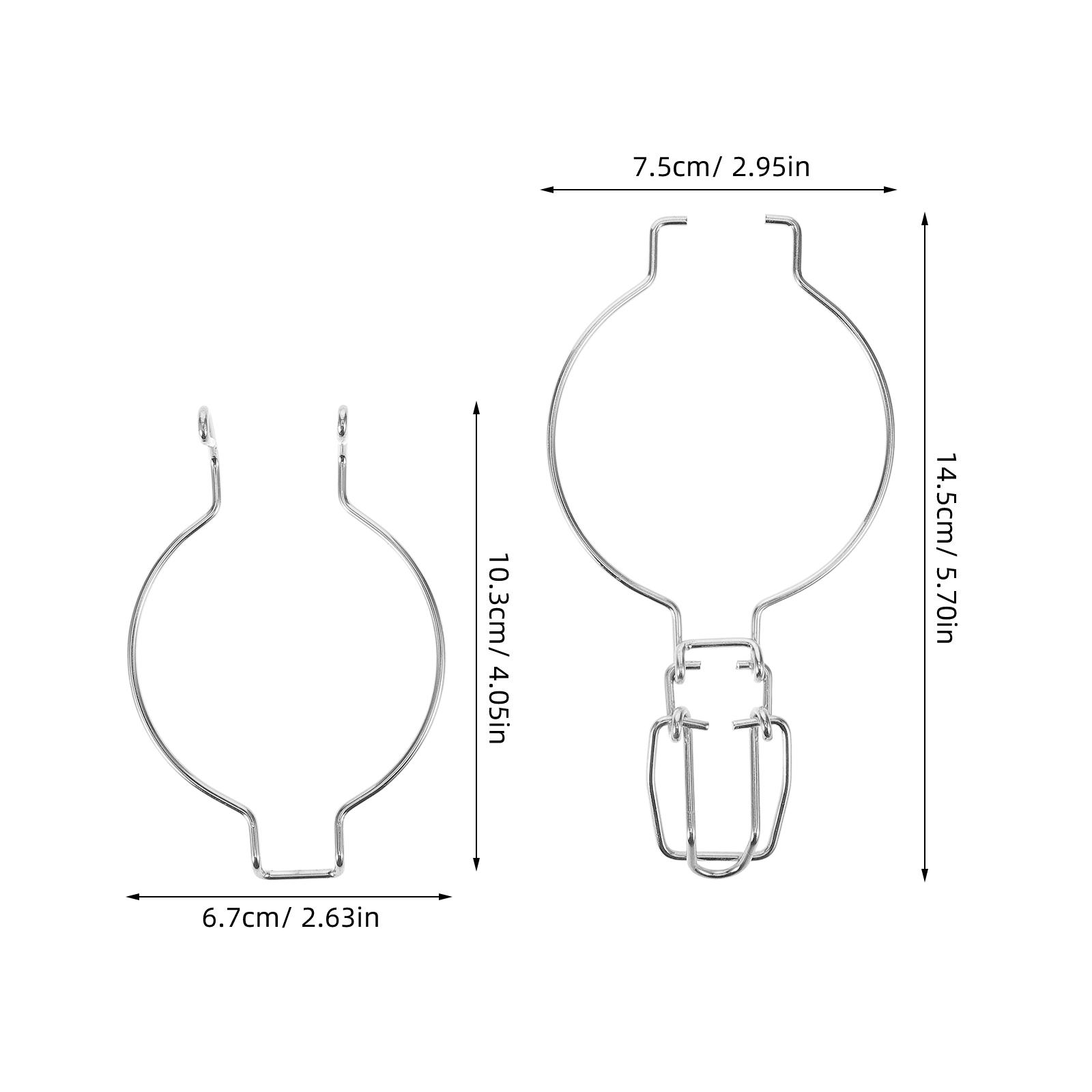 10 шт. Защелка-фиксатор из нержавеющей стали, герметичная защелка для стеклянной банки, металлические крепления, для использования в кухонном хранении