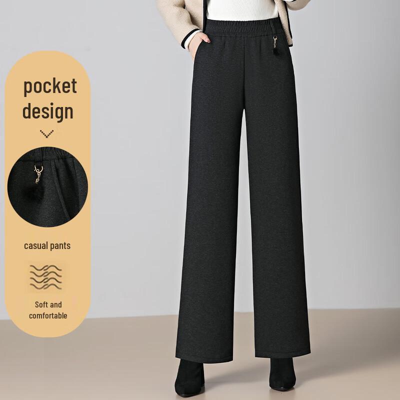 

Women s Plus Size Loose Fit Straight-Leg Pants 2XL