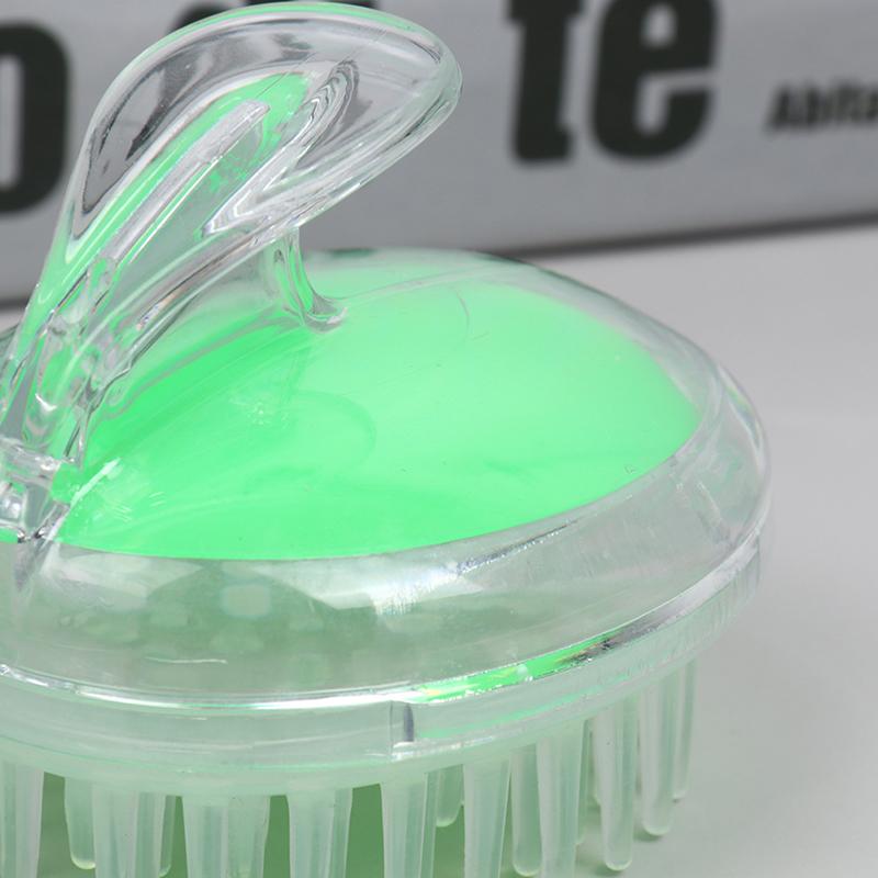 1 st handhållen schampomassageborste bad dusch hårrengöringsborste kam