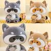 Cute Raccoon Plush Toy For Girls Perfect Companion For Bedtime