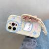 Hand-painted Dog for Apple 16 Promax Puff Shell for IPhone 15 New Style 14/13 Cartoon 12 Anti-fall 11