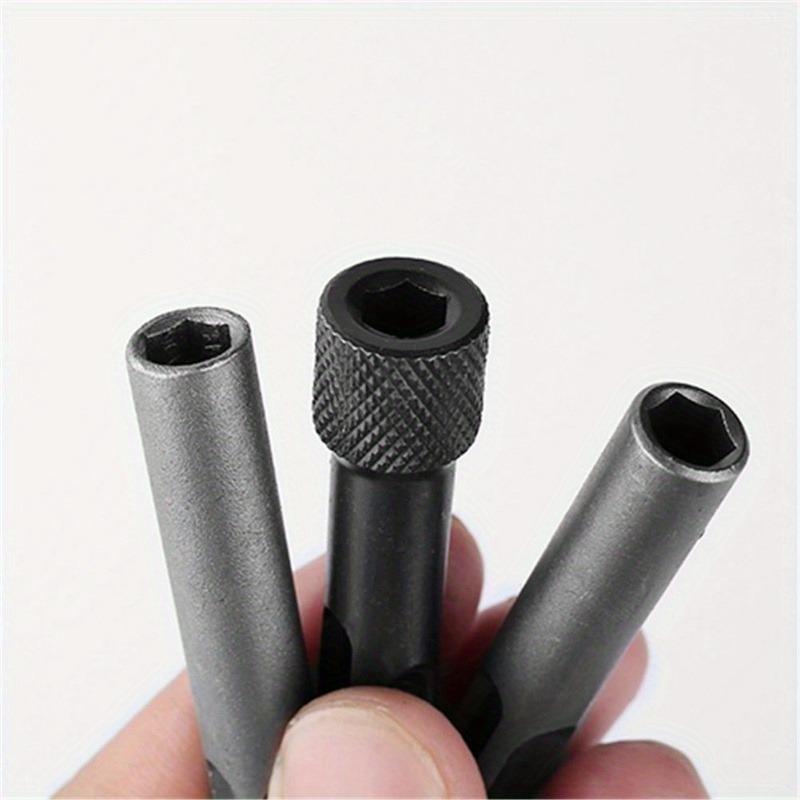2pcs 1/4'' Hex Shank Screwdriver Holder Drill Bits Adaptor Converter Quick Release Kit for Hammers Impact Drill Bits