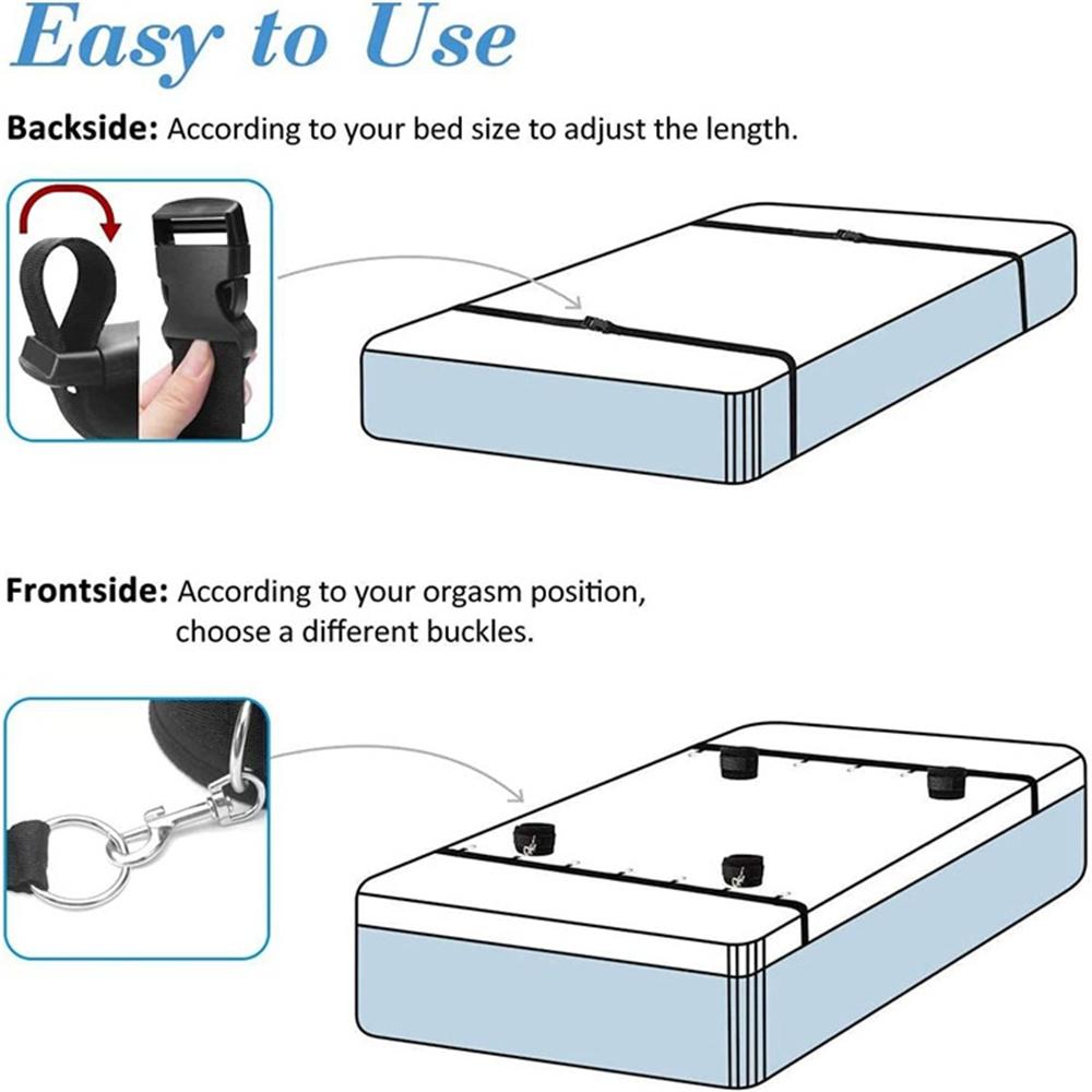 Set Toy Sex Handcuffs for Couple Adult Kit  Whip Anal Plug Vibrator Blindfold Strapon Bed Bondage Sexual Handcuffs Sexy