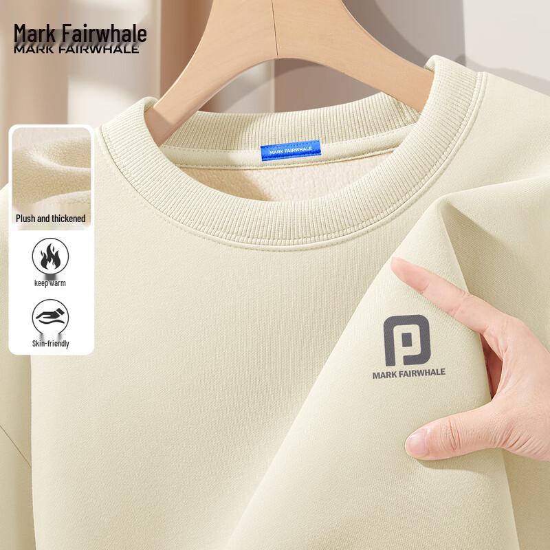 Mark Fairwhale Men's Fleece-Lined Crewneck Sweatshirt