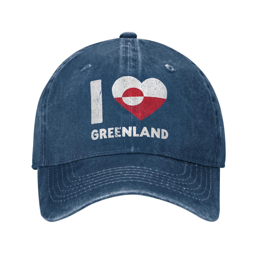 Hands Off Greenland Is Not For Sale MGGA Print Cap Men Women Cotton  Trucker Hat Lerisure Wear Baseball Cap Adjustable