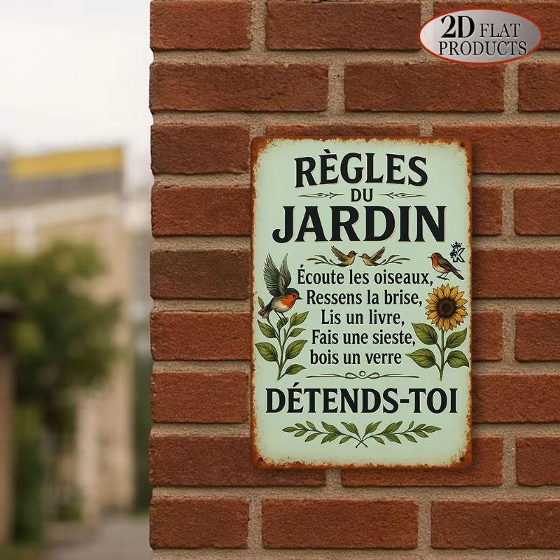 Vintage Metal Tin Sign Wall Art Home Decor 20x30cm