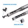 7pcs Sharp Cutting Edge Square Hole Drill Bit Bearing Steel Mortiser Drill Bit  Woodworking