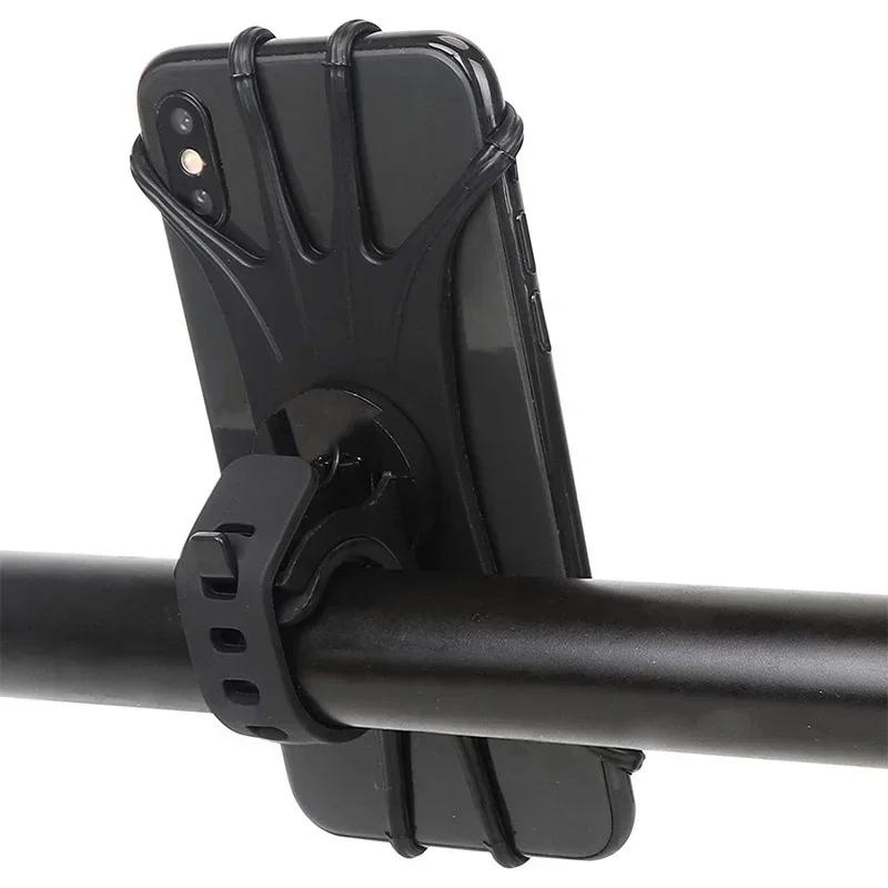 Suport nou pentru telefon de bicicletă rotativ la 360 de grade, suport de exterior cu absorbție a șocurilor pentru telefon de motocicletă/bicicletă pentru navigație