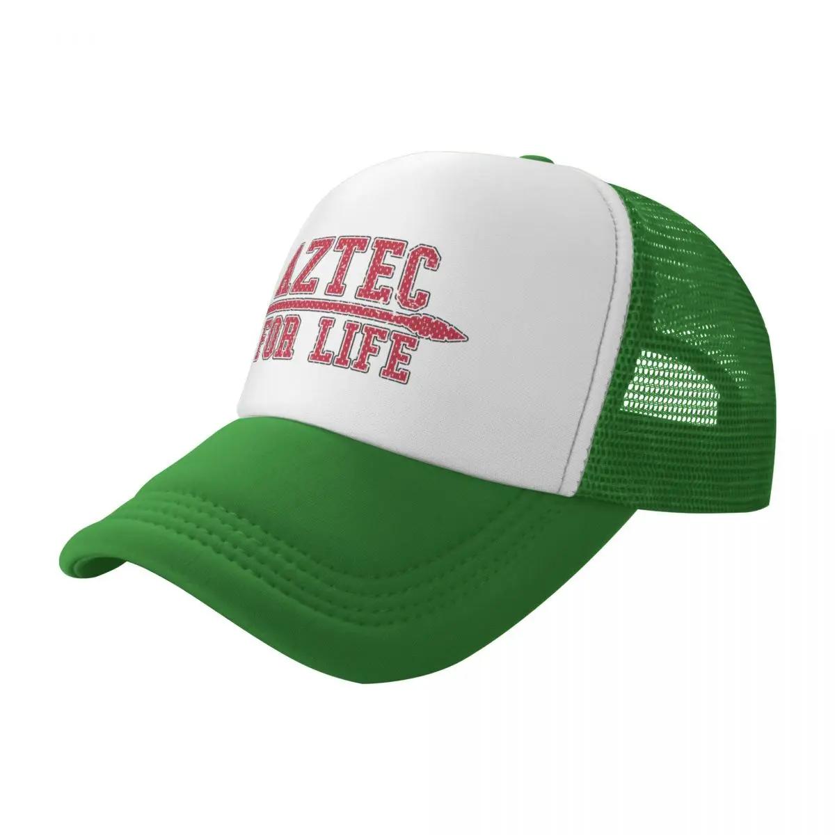 

Aztec For Life Vintage Retro Mesh Baseball Cap derby hat custom caps Luxury Brand hard hat Women Beach Fashion Mens
