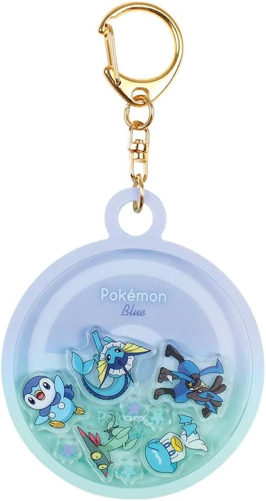 ЗАВОДСКОЙ брелок-персонаж Shaka в градиентном сине-мятном цвете T S Pokémon &