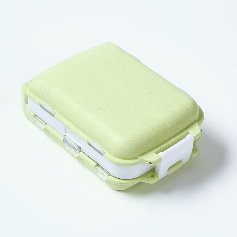 New Portable Weekly Pill Organizer 8 Grids Medicine Pill Box Small Travel Vitamin Cases Container Storage Tablet Fish Oils Tools