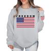 Women's Colorblock Sweatshirt Long Sleeve Round Neck Casual Comfortable Loose Lightweight Women's Sweatshirtt