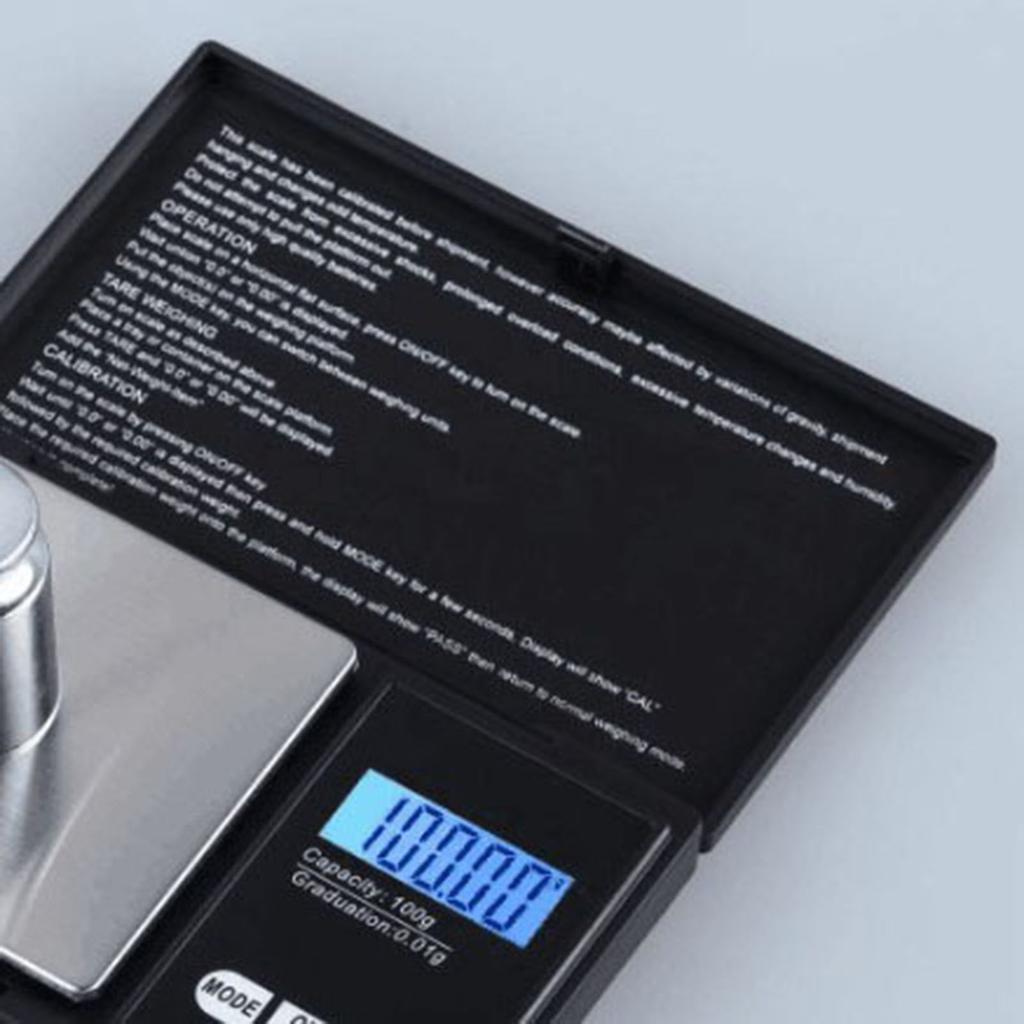 Kitchen Scale 500G Capacity 0.1g Accuracy Digital Display Measuring Tool for Food Tea