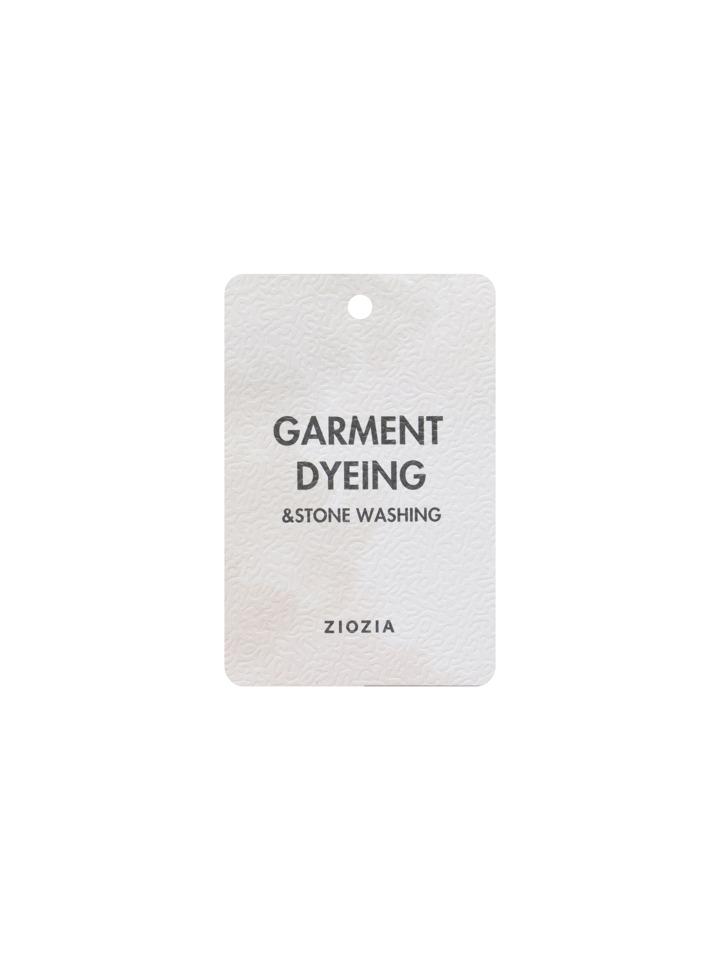 ZIOZIA Men'S) Garment-Washed Cotton Cable Short Sleeve Polo Shirt_Black