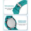 SANDA New Sports Men's Quartz Watches Luxury Military Waterproof Watch Dual Display LED Digital Men Wristwatch