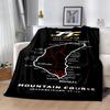 Isle Of Man Tt Race Flannel Blanket-Soft and Suitable for Sofas,Beds,Offices,Travel,All Seasons,Great Gift for Holidays and Birthdays.