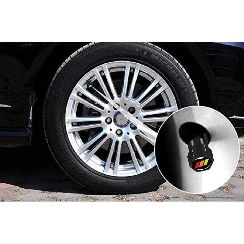 4Pack Aluminum Alloy Car Tire Valve Stem Caps Cover fit for Toyota Tacoma 4Runner Tundra Rav4 Highlander Accessories for Men Women