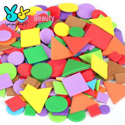 EVA Geometric Pattern DIY Foam Stickers for Kids