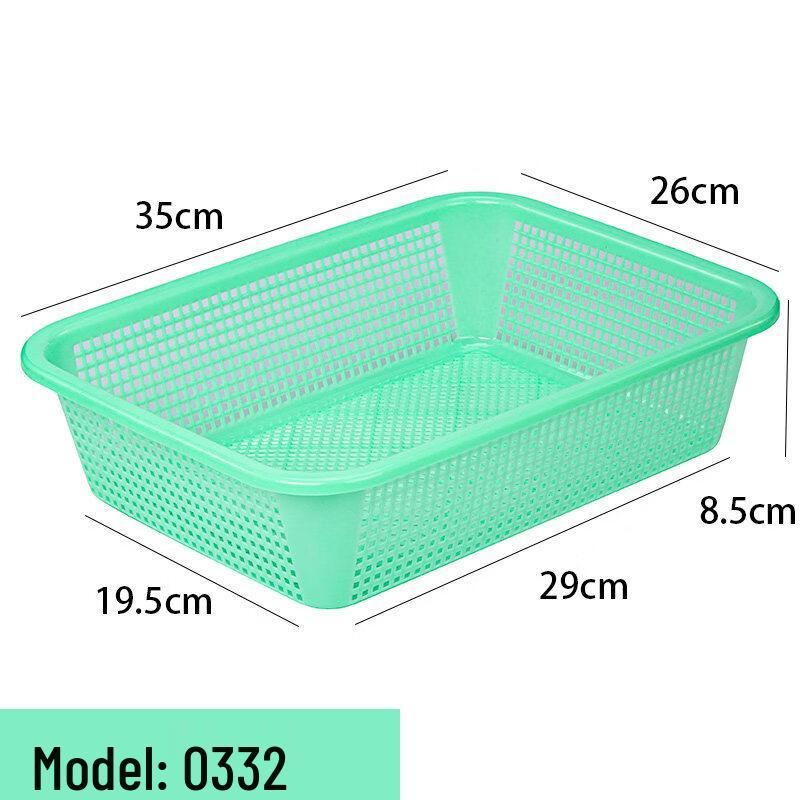 Plastic Draining Storage Basket