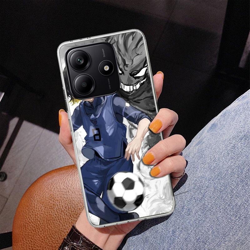 Blue Lock Bachira Meguru Phone Case For Xiaomi Redmi Note 15 14 13 12S 12 11 Pro Plus 14S 11S 11E 10 10S 11T 5G Personalized Cov