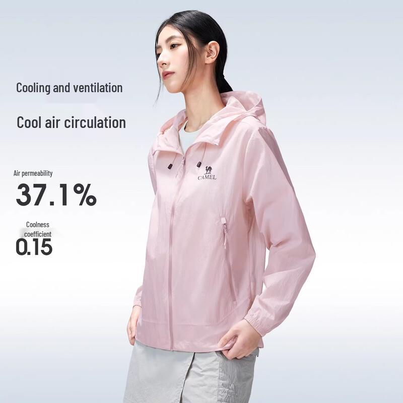 CAMEL Unisex UPF50+ Sun Protection Windproof Jacket R003 XS