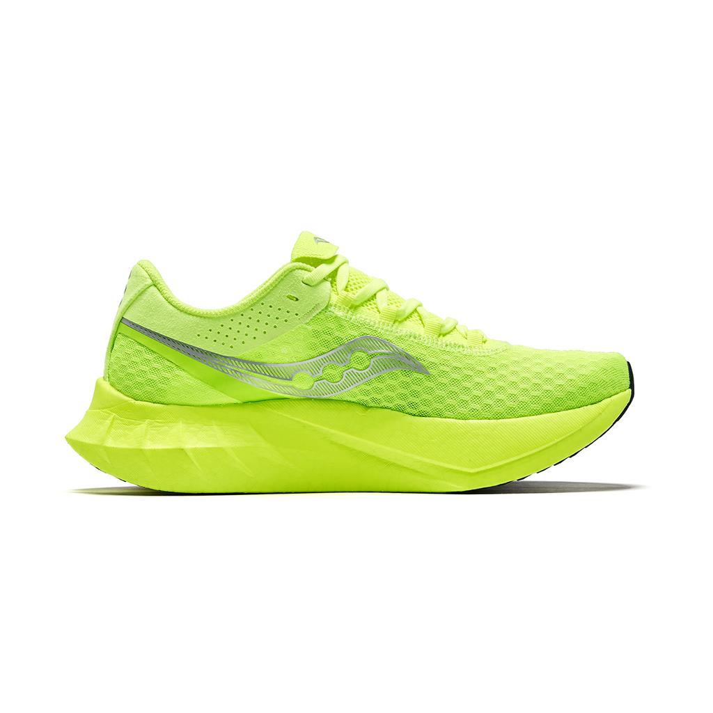 SAUCONY Endorphin Pro 4 Citron Men Sneakers Green Silver S20939-223