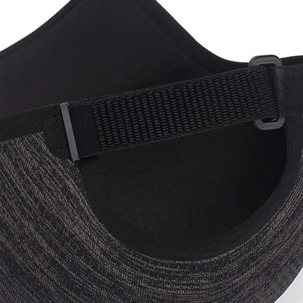 Seamless Structured Baseball Cap for Men Outdoor Breathable Quick Dry Lightweight Hat Moisture Wicking Athletic Cap Adjustable Fit