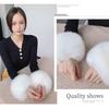 Fluffy Faux Fox Fur Windproof Wrist Warmers