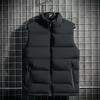 Men's Solid Color Winter Sleeveless Work Jacket
