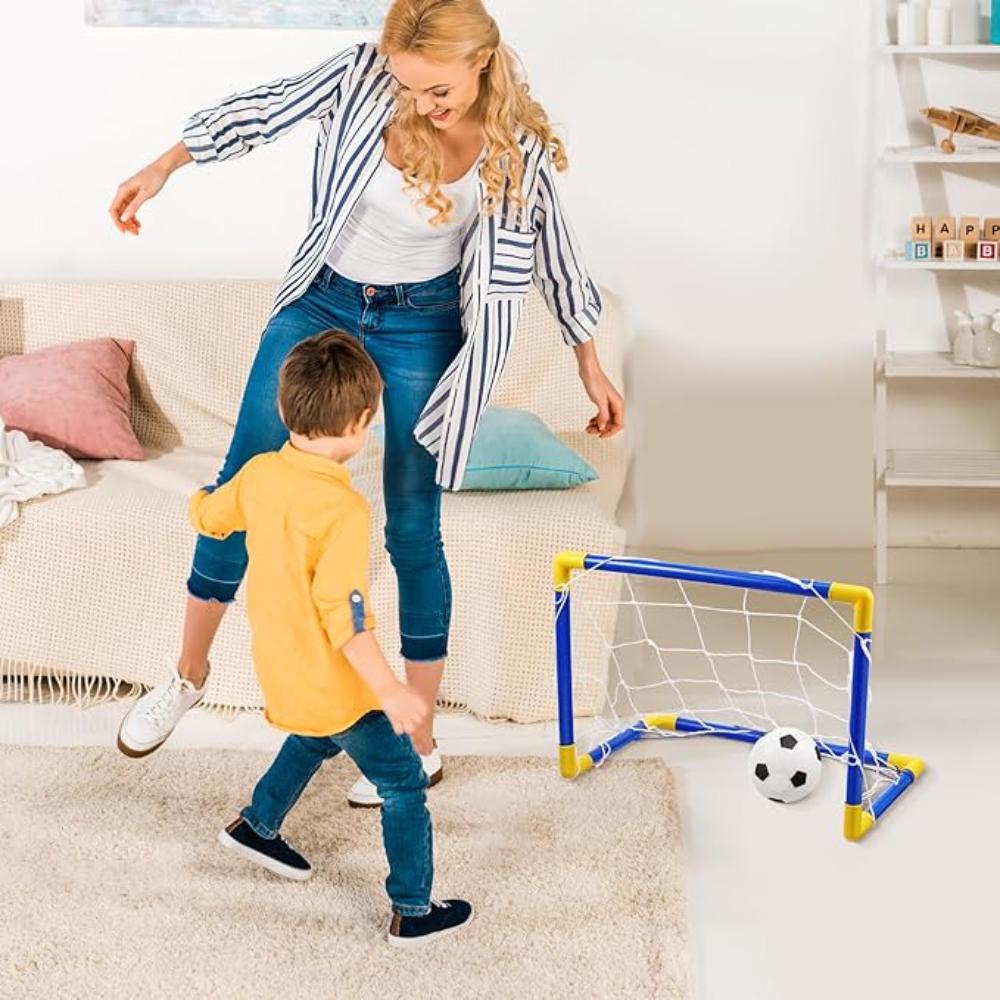 Children's Soccer Door Combination Outdoor Indoor Sports Interactive Toy Disassembly DIY Sports Soccer Frame