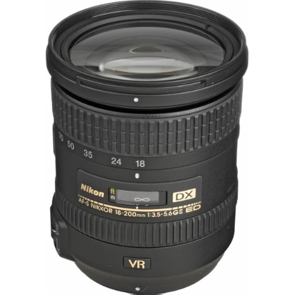 Nikon AF-S DX NIKKOR 18-200mm f/3.5-5.6g ED VR II Lens