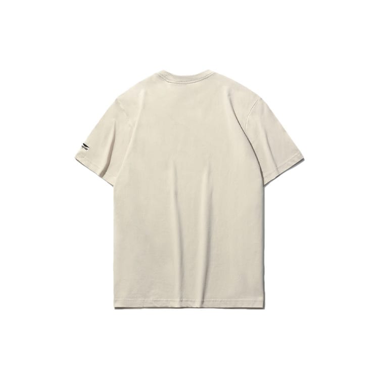 Li Ning T Shirt Men's Silver Fish Gray AHSR079-2