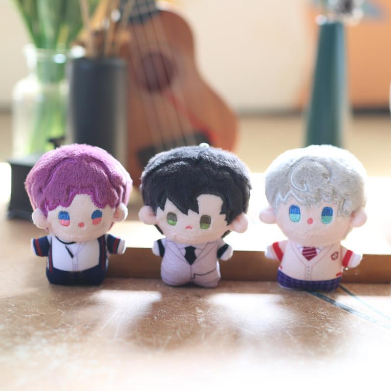 Deepspace And Love Pp Cotton Plush Keychain Backpack Charm Anime Gift For Fans