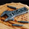 Creative Titanium Alloy Multifunctional Wrench with Bottle Opener Disassembly Tool Batch Head Accessories