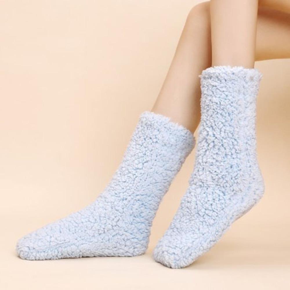 

Дышащие плюшевые и толстые изоляционные носки-тапочки. Плюшевые и утолщенные носки из кораллового бархата после родов.