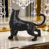 3D Printing Panther Desktop Ornament 1PC Creative Animal Sculpture for Home Bedroom Decor Unique Souvenir Gift