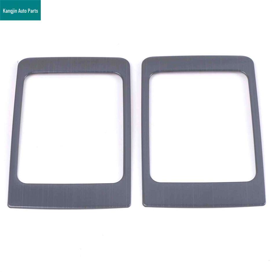 Compatible with 2021 Toyota Sienna SIENN: Black Titanium Brushed Interior Modification Glass Lifter & Rear Reading Light.