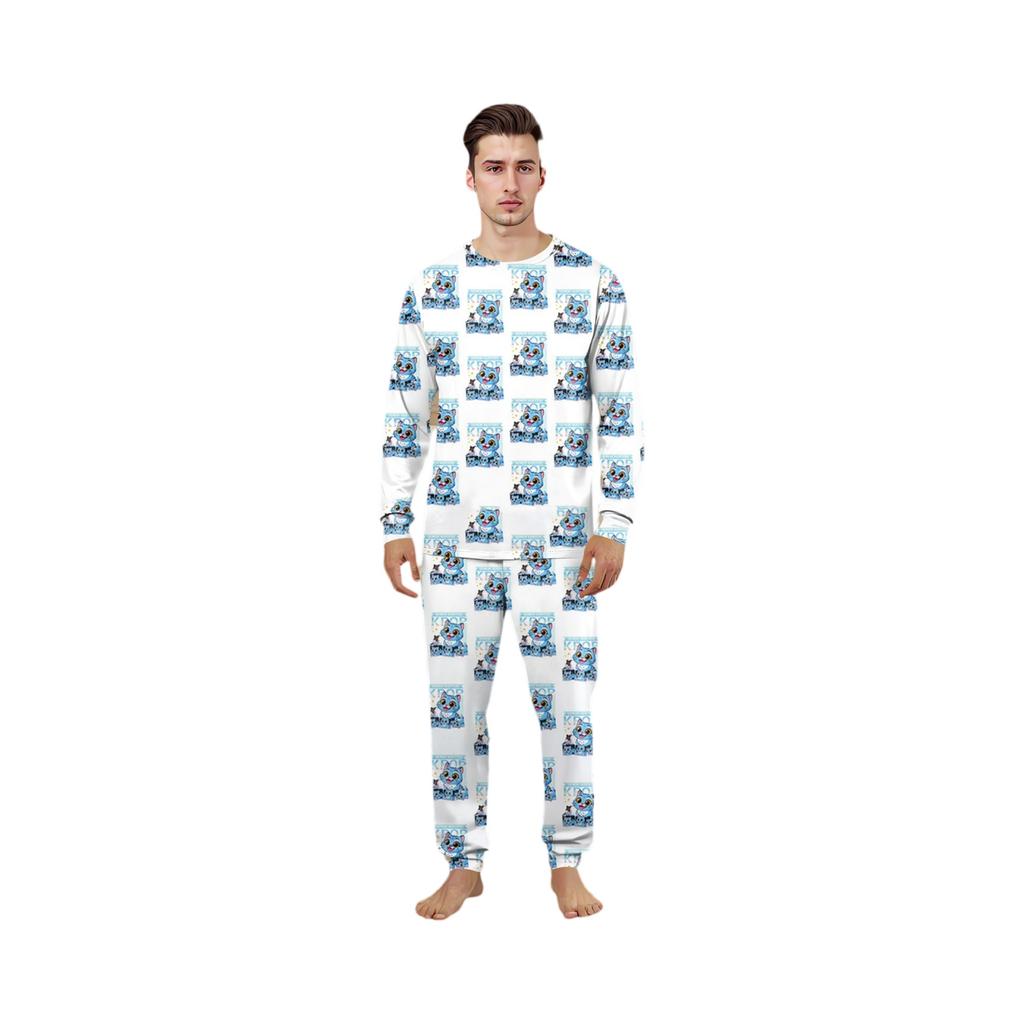 Prints Family Matching Long Sleeve Tops+Pants Set Family Matching Sets