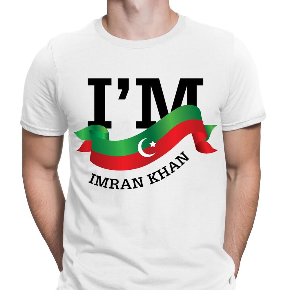 

Free Imran Khan Show Your Support PTI Pakistan Mens T-Shirts Tee Top #DGV15 2XL