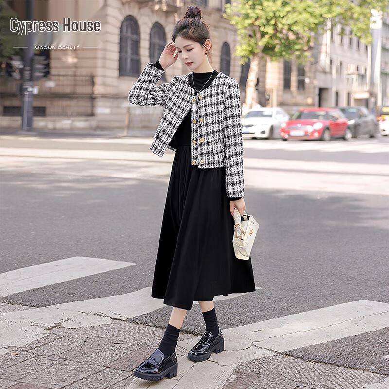 

Sibaishe Women s Plaid Short Jacket M