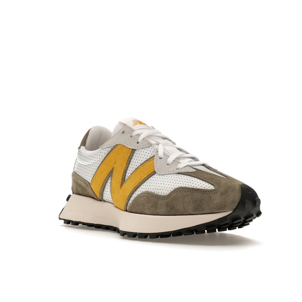 New Balance 327 White Yellow Unisex Sneakers MS327PO