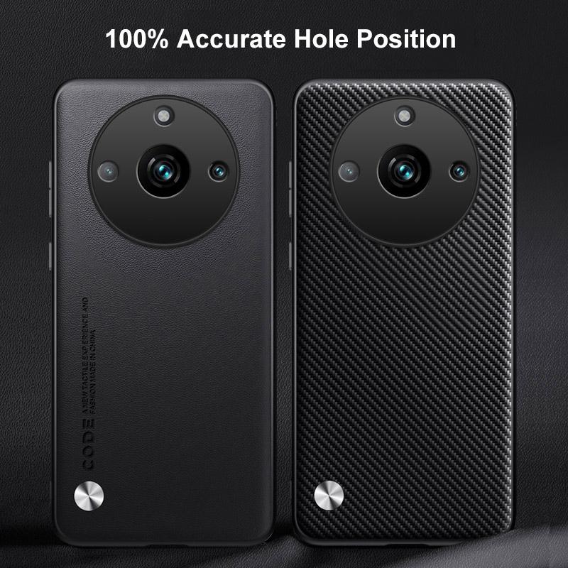 Luxury PU Leather Case For Realme 11 Pro+ Back Cover Silicone Shockproof Full Protection Phone Case For Realme 11 Pro Plus 5G
