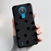 For Nokia 1.4 TA-1322 Trendy Black Phone Case For Nokia 6.2/Nokia 7.2 Lucky Koi Anti-Scratch Soft Shockproof Back Shell Cover