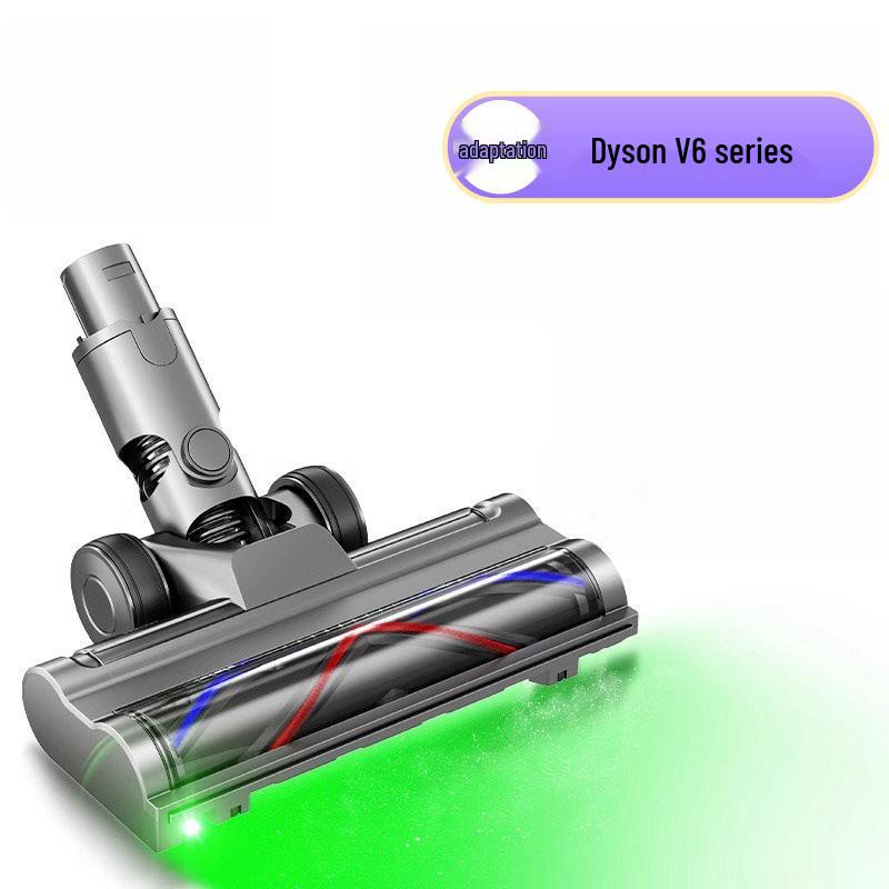 Compatible Dyson Optical Dust Detection Floor Brush - Soft Velvet Suction Head for V7, V8, V10, V11, and V15 Vacuums